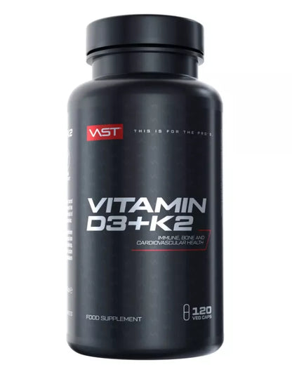 VAST Vitamin D3+K2 120 Caps